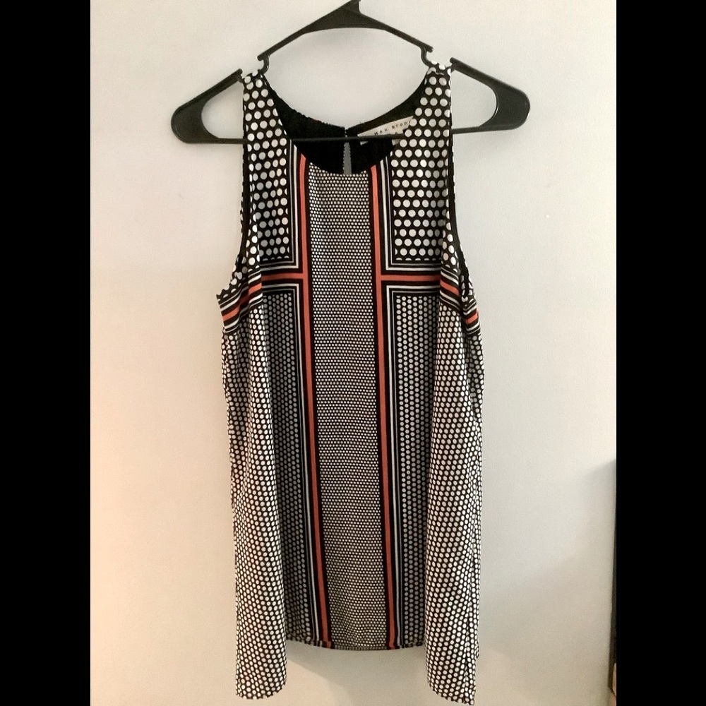 Max Studio Geometric Print Swing Tunic top